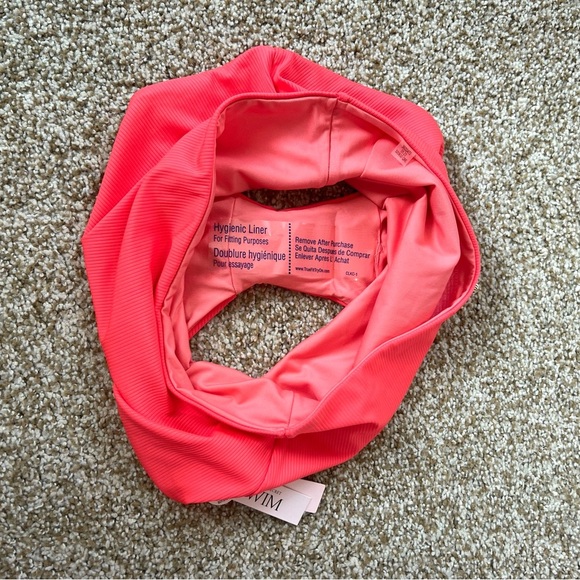 NWT Victoria's Secret High Waisted Mix&Match Boyshort Bikini Bottom Coral Sz M - Picture 8 of 13